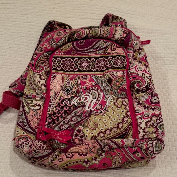 Vera Bradley Multicolor Paisley Backpack - Picture 1 of 6